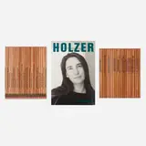 Jenny Holzer, Ephemera, bound printed paper, printed pencils