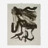 Willem de Kooning, Woman with Corset and Long Hair