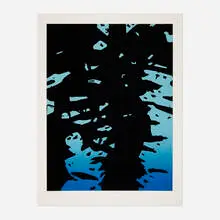 Alex Katz, Reflection II, 2011, aquatint and photoengraving in colors on Somerset