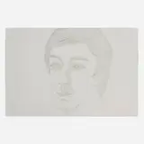 Alex Katz, Vincent with Open Mouth, 1974, aquatint and drypoint