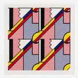 Roy Lichtenstein, Modern Print, 1971, lithograph and screenprint on paper