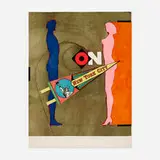 Richard Lindner, On (from the Fun City portfolio)