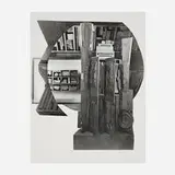 Louise Nevelson, The Octogenarian (from the Façade, Homage to Edith Sitwell series), 1966, screenprint