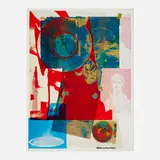 Robert Rauschenberg, Local Quarry One, 1968, offset lithograph in colors