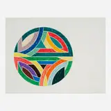 Frank Stella, Sinjerli Variation IV, 1977, offset lithograph and screenprint in colors on Arches Cover