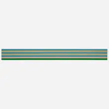 Twin Planes by Kenneth Noland, 1969, screenprint in colors on canvas laminated to board, sold Aug 2023