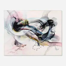 Jongwang Lee, Untitled, acrylic on canvas laid to panel