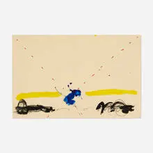 Joseph Amar, Untitled, 1978, oil and gouache on paper