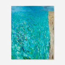 Rex Ashlock, Seascape, 1975, oil on canvas