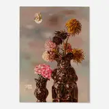 Aaron Bohrod, Brownware, oil on gesso panel