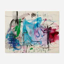 Zanne Hochberg, Untitled, 1992, mixed media on paper