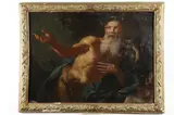 Penance by Continental School, PENANCE, oil on canvas, sold Nov 2019