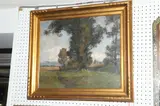 Franz Horadam, Landscape, Oil on canvas