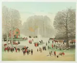 Michel Delacroix, Le Rendezvous, Color lithograph