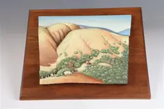 Roger Medearis, Summer Pastoral, Hand painted bronze sculpture