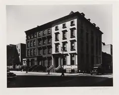 Berenice Abbott, Fifth Avenue Houses, Gelatin silver print, printed later