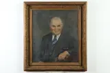 Portrait of a Gentleman by American School, Oil on canvas, offered Feb 2020