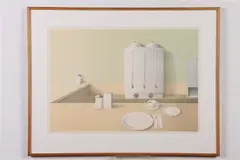 Kevin MacDonald, On Broadway, Color lithograph
