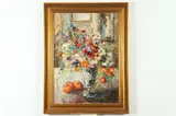 Jules Dupré, Still Life with Vase and Oranges