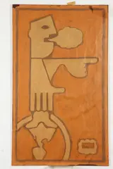 Malda, Nature of Man: Three Works, NATURE OF MAN: THREE WORKS, mixed media and collage on paper mounted on board. "As is" condition