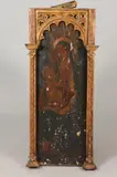 Madonna Altar Panel, Madonna and Child, Oil on board