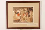 Albert Bitran, Abstract, Color lithograph