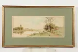 Henry Howard, Country Road, Watercolor