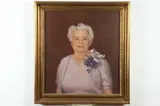 John Bannon, Portrait of Woman, Oil on canvas