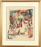 Madeleine Pyk, The World We Know, Mixed media on paper