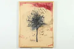 Tree by Nissan Engel, Oil on board, sold Jun 2020