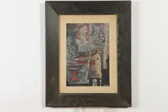 Story, Abstract, ABSTRACT, mixed media on board