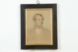 Continental School, Portrait of Gentleman, PORTRAIT OF GENTLEMAN, pastel drawing