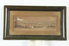 G. Giorgetti, Untitled, FLORENCE, signed indistinctly, dated 1892 and titled in pencil lower margin