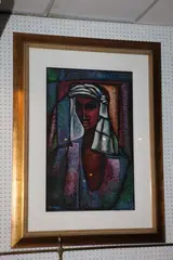 William Tolliver, Radiant Lady, Serigraph