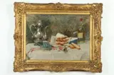 Georges Moreau de Tours, Table Set for a Snack, Oil on canvas