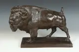 Alexander Phimister Proctor, Buffalo, DC." Bronze