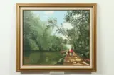 Donald J. Moe, Mule and Friend, Oil on canvas