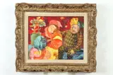 Joan Erbe, Holding Court, Oil on canvas