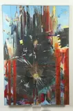 Fernando Marciso Lupez, Metropolis 3001, Acrylic on canvas