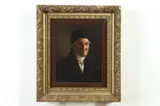 Portrait of Elderly Gentleman by Continental School, PORTRAIT OF ELDERLY GENTLEMAN, oil on canvas, offered Jul 2020
