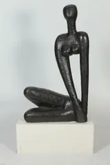 Naomi Shindler, Untitled, WOMAN, bronze