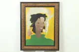 American School, Portrait of Woman, Giclee on canvas 15/100