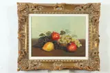 Jean Cordain, Still Life with Fruit, Oil on canvas