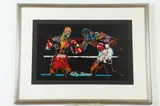HOLYFIELD & BOWE, serigraph by LeRoy Neiman, HOLYFIELD & BOWE, serigraph, sold Jul 2020