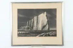 Joseph W. McDermott, The Rock, Lithograph