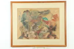 Pietro Lazzari, Abstract, Gouache