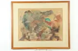 Pietro Lazzari, Abstract, Gouache