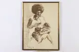 Ron Robertson, MOTHER AND CHILD, reproduction print, MOTHER AND CHILD, reproduction print