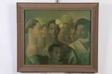 American School, PORTRAIT OF SEVEN WOMEN, giclee on canvas, PORTRAIT OF SEVEN WOMEN, giclee on canvas