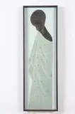 African School, Standing Woman, Oil on canvas